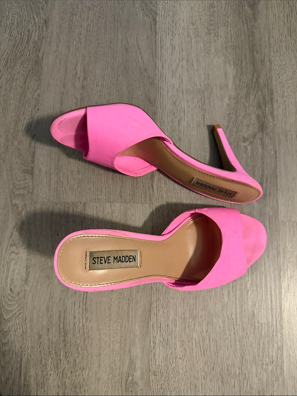 Steve Madden Erin Pink Mule Heel